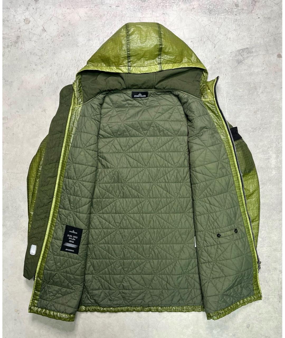 STONE ISLAND SHADOW PROJECT Зеленая хлопковая куртка, фото 3