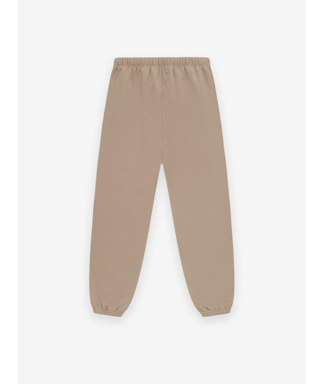 FEAR OF GOD ESSENTIALS Бежевые хлопковые брюки широкие, фото 2