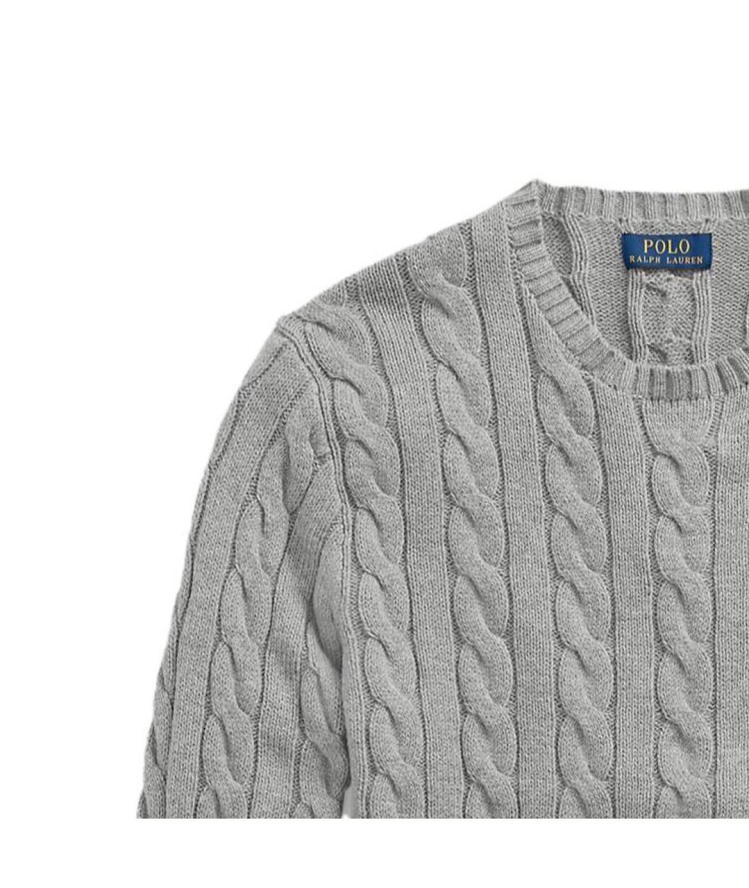 POLO RALPH LAUREN Серый джемпер / свитер, фото 3