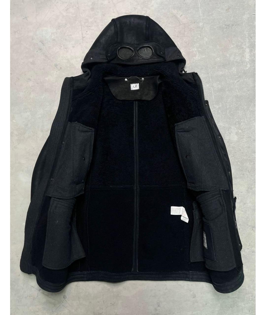 CP COMPANY Черная хлопковая дубленка/шуба, фото 3