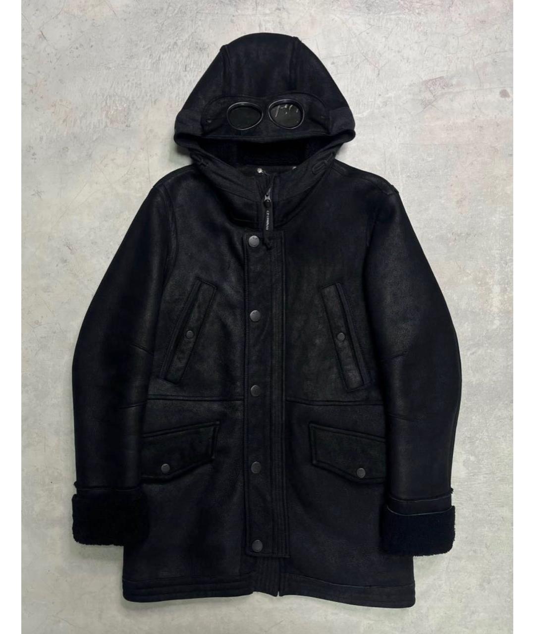 CP COMPANY Черная хлопковая дубленка/шуба, фото 2