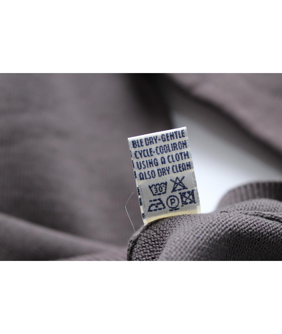 BALLANTYNE Коричневый хлопковый джемпер / свитер, фото 9