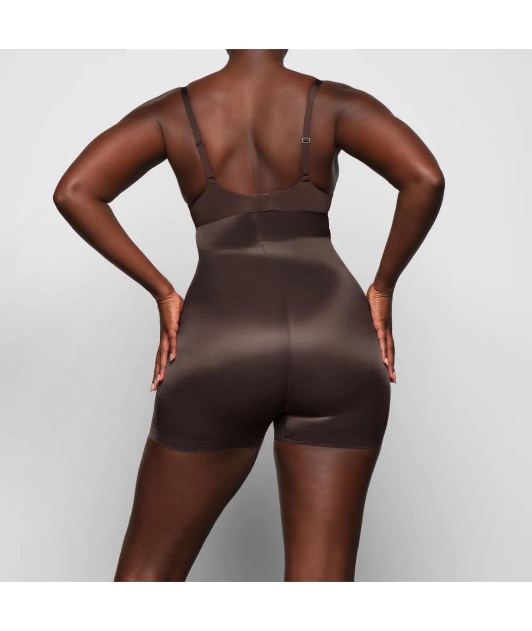 SKIMS Коричневые трусы, фото 3