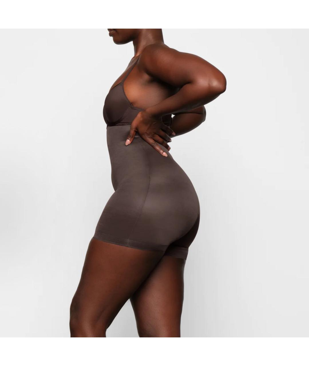 SKIMS Коричневые трусы, фото 4