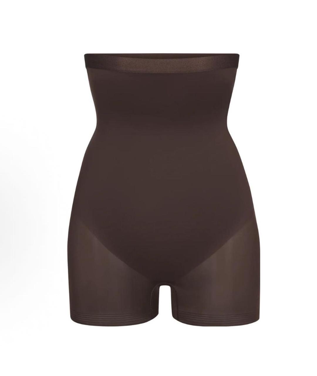SKIMS Коричневые трусы, фото 1