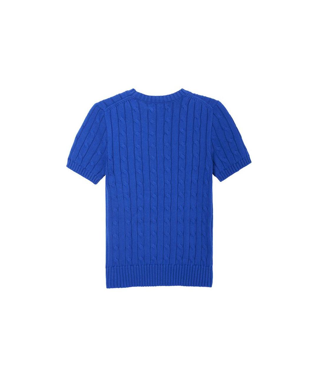 POLO RALPH LAUREN Синий джемпер / свитер, фото 2