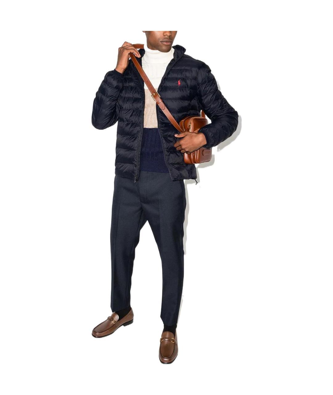 POLO RALPH LAUREN Темно-синий пуховик, фото 3