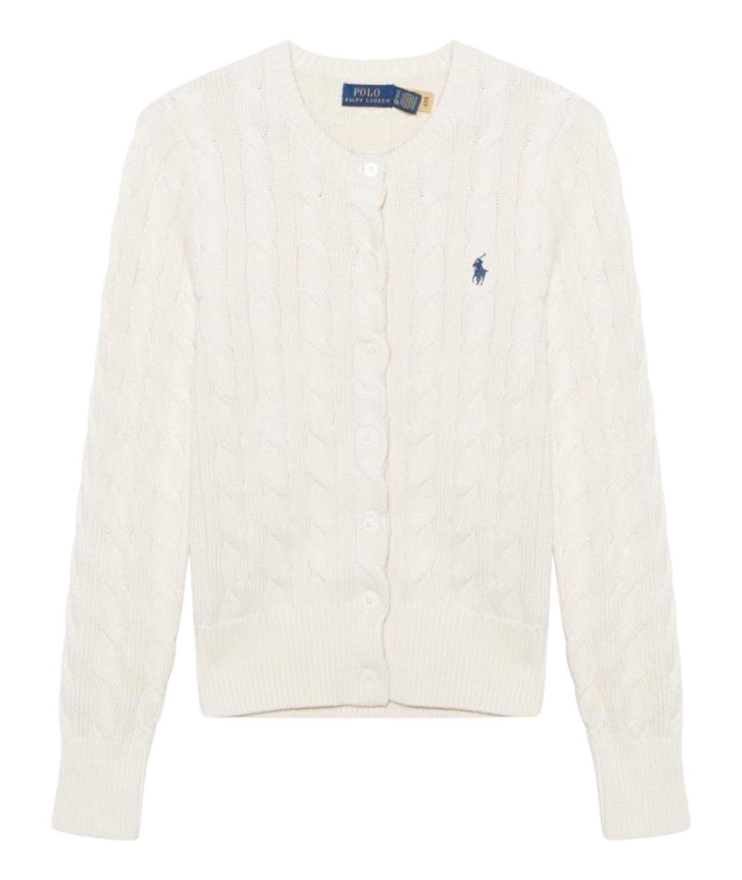 POLO RALPH LAUREN Белый кардиган, фото 1