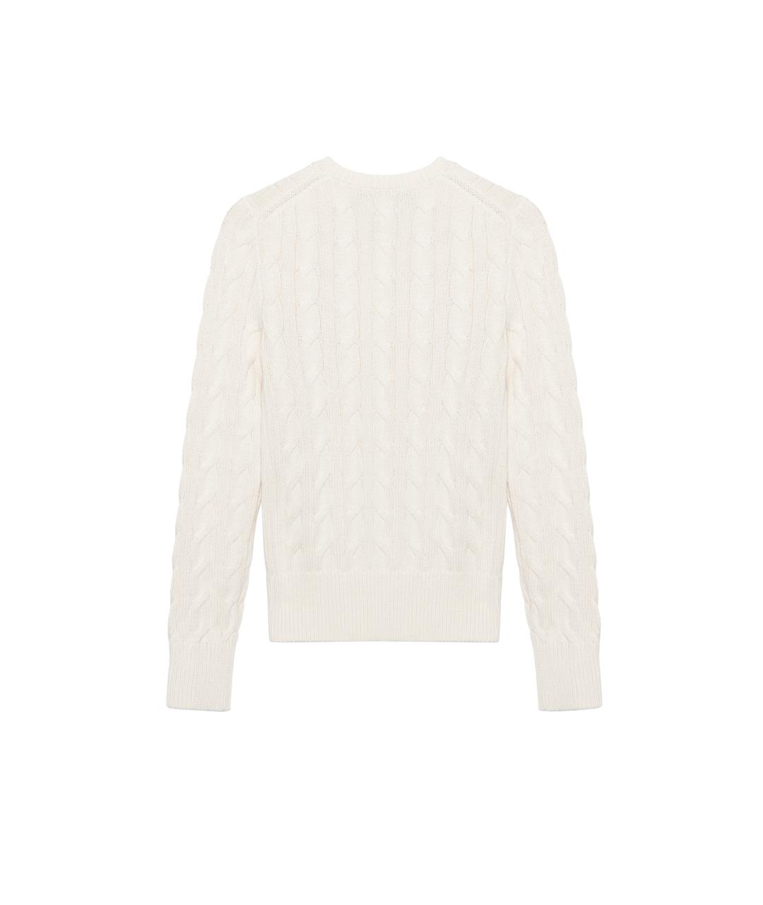 POLO RALPH LAUREN Белый кардиган, фото 2