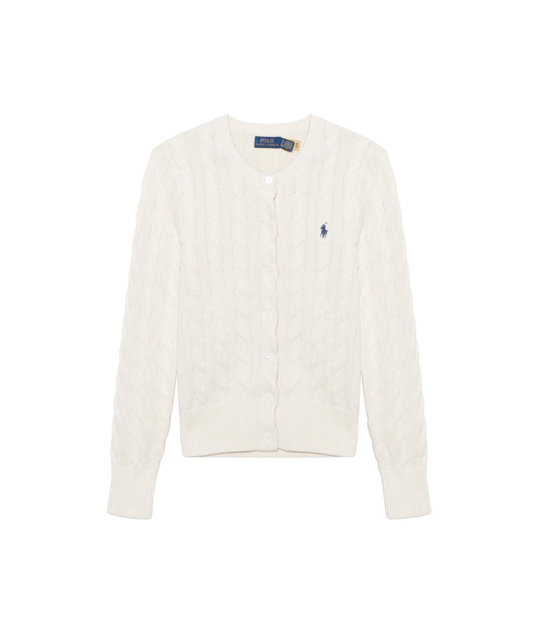 POLO RALPH LAUREN Белый кардиган, фото 6