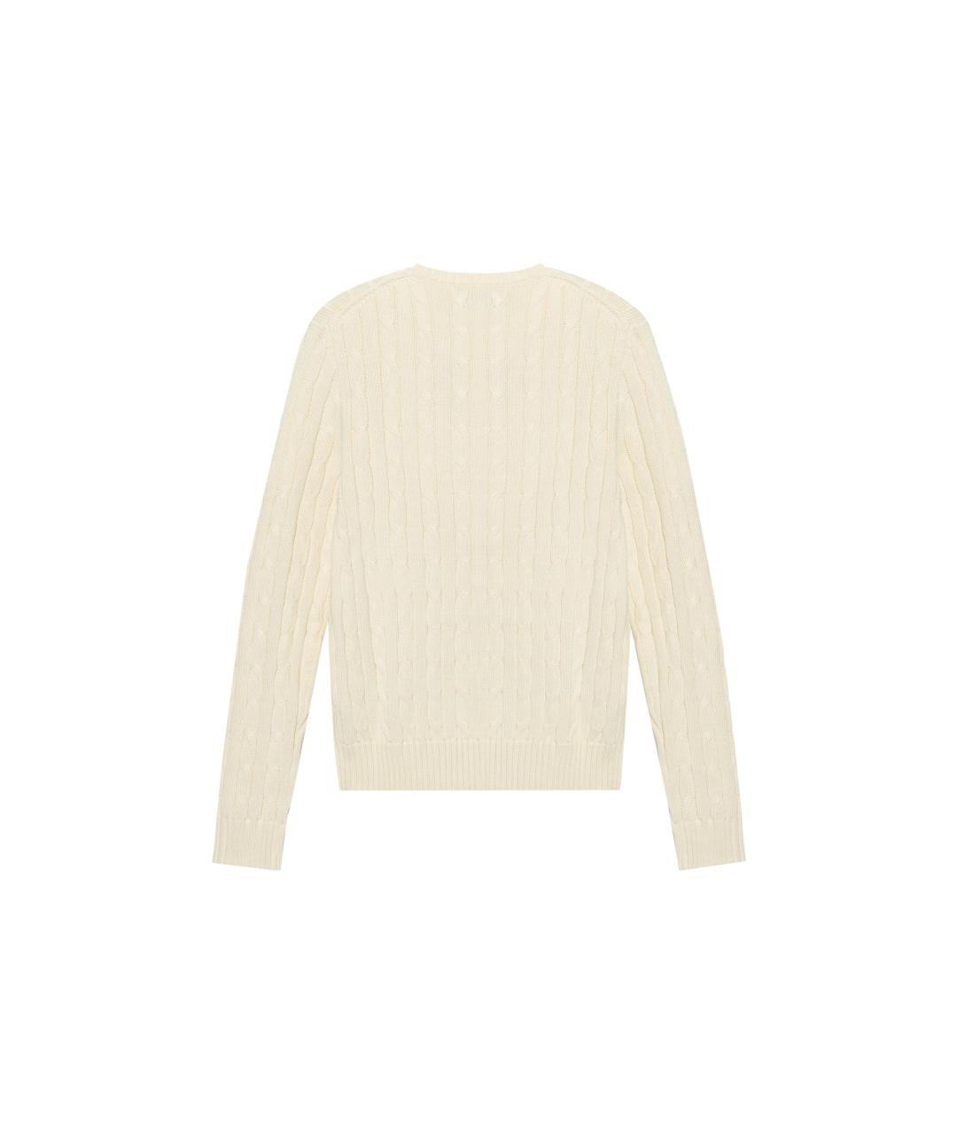 POLO RALPH LAUREN Бежевый джемпер / свитер, фото 2