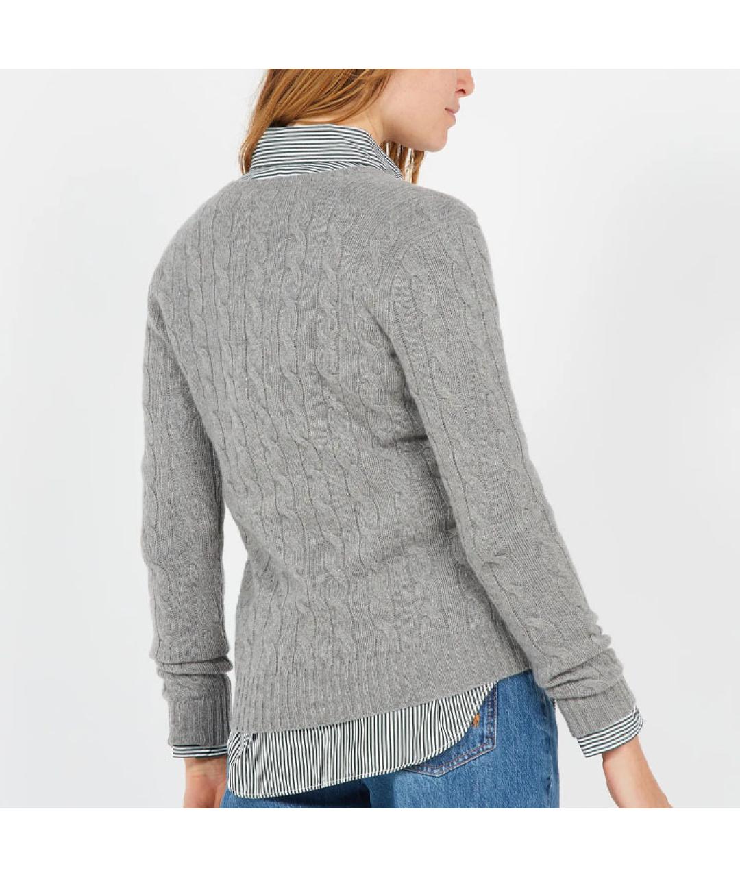 POLO RALPH LAUREN Серый джемпер / свитер, фото 4