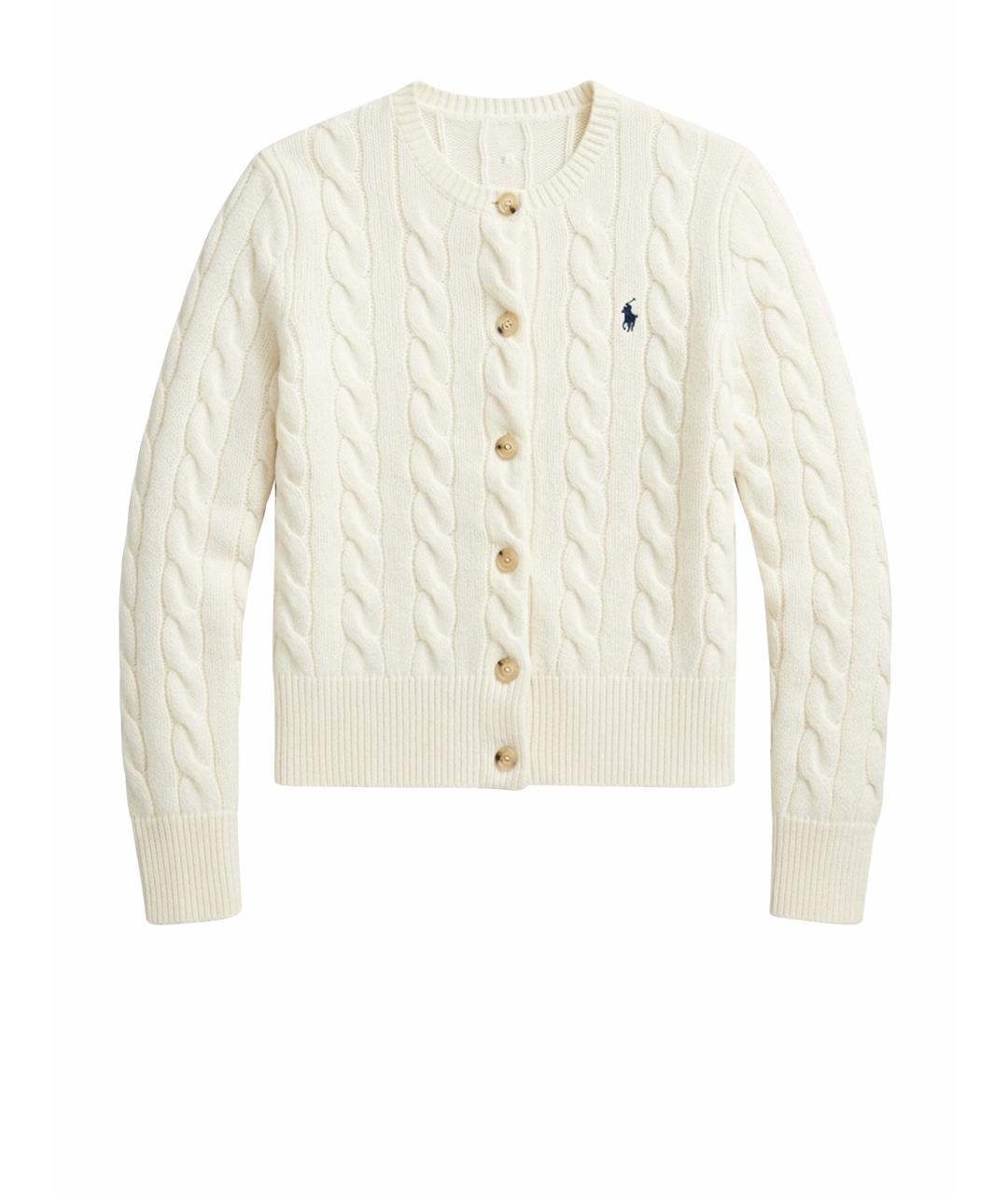 POLO RALPH LAUREN Белый кардиган, фото 1