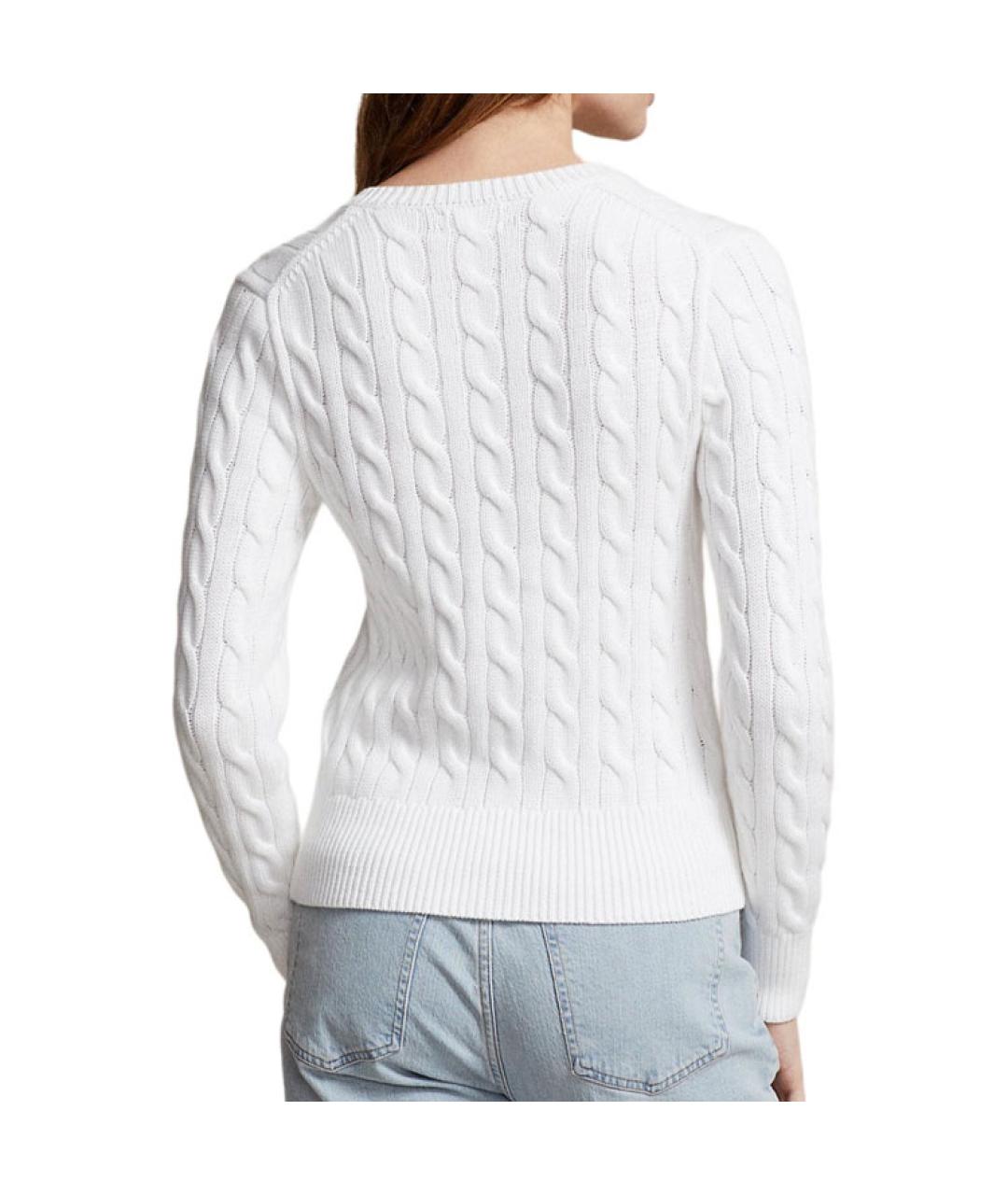 POLO RALPH LAUREN Белый кардиган, фото 4