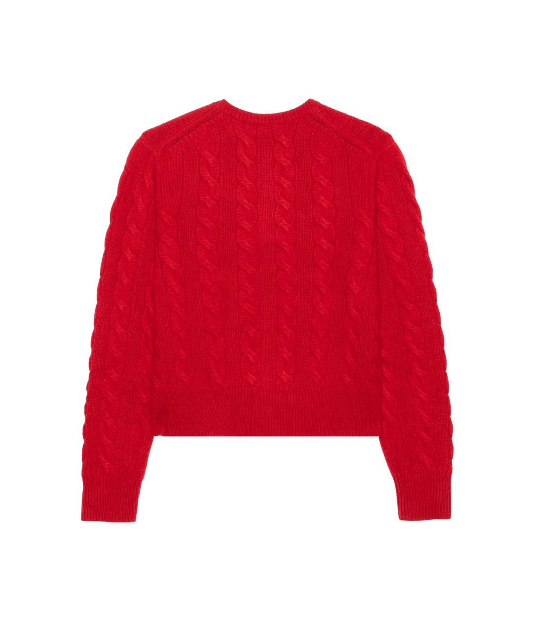 POLO RALPH LAUREN Красный кардиган, фото 2