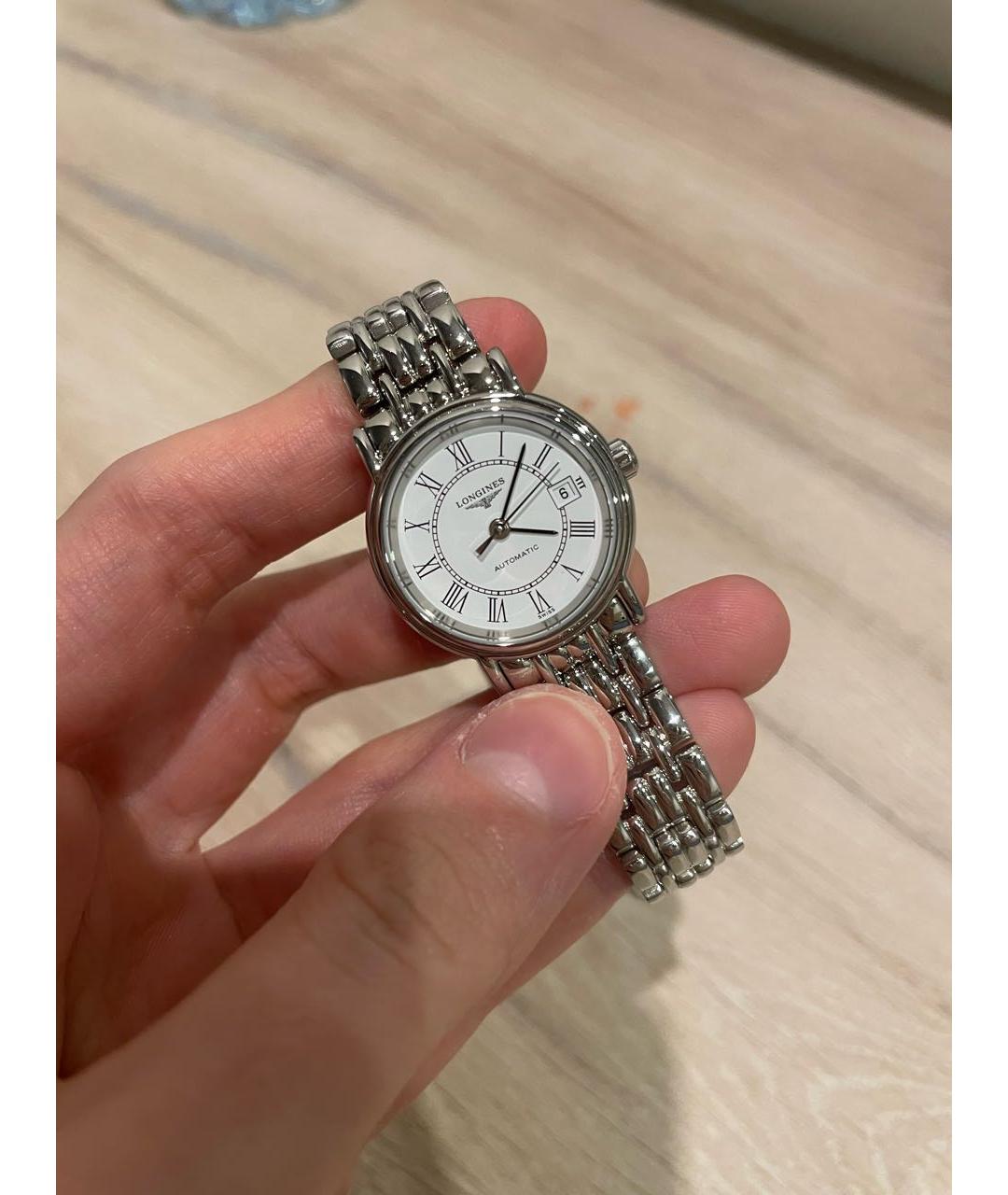 LONGINES Серебряные металлические часы, фото 2