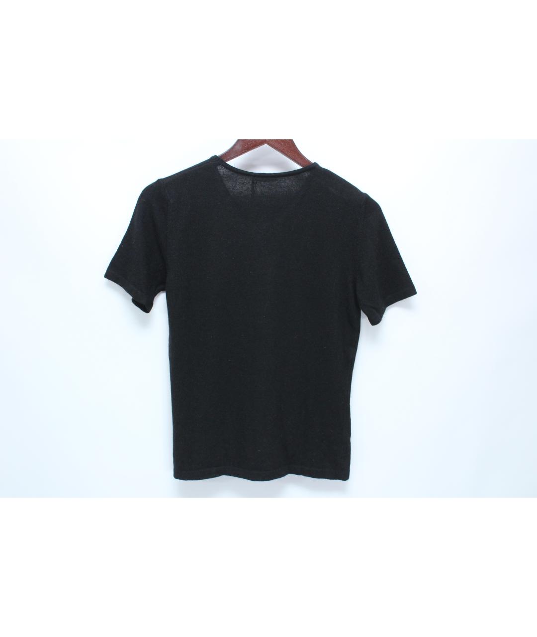 BALLANTYNE Черный шелковый джемпер / свитер, фото 4