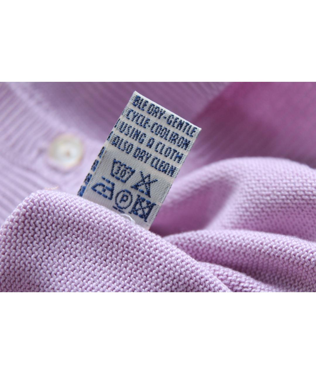 BALLANTYNE Фиолетовый шелковый джемпер / свитер, фото 9