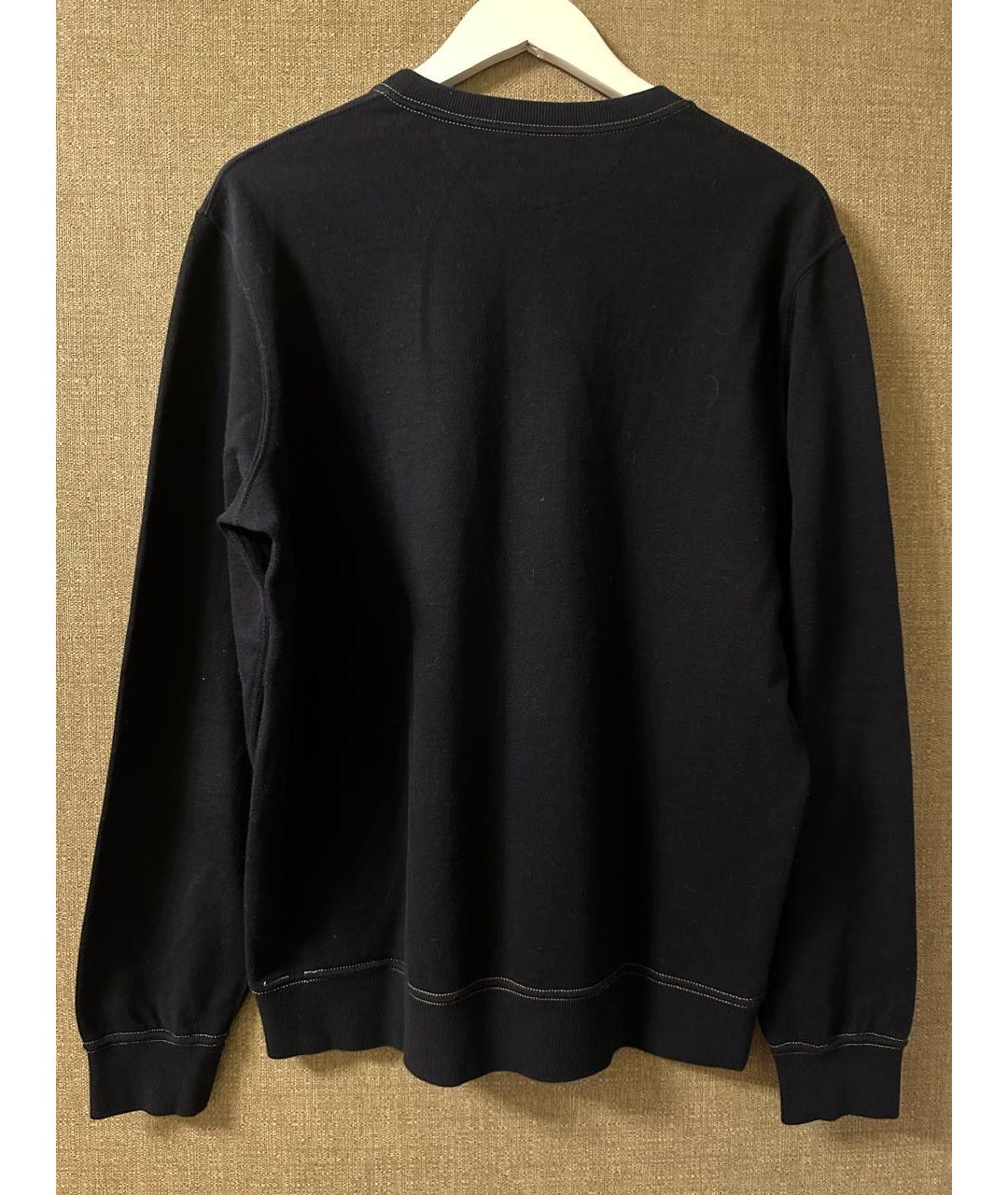 BRUNELLO CUCINELLI Темно-синий кашемировый джемпер / свитер, фото 2