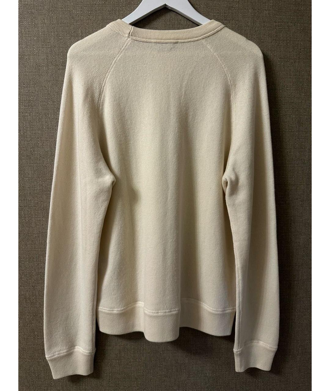TOM FORD Бежевый кашемировый джемпер / свитер, фото 3