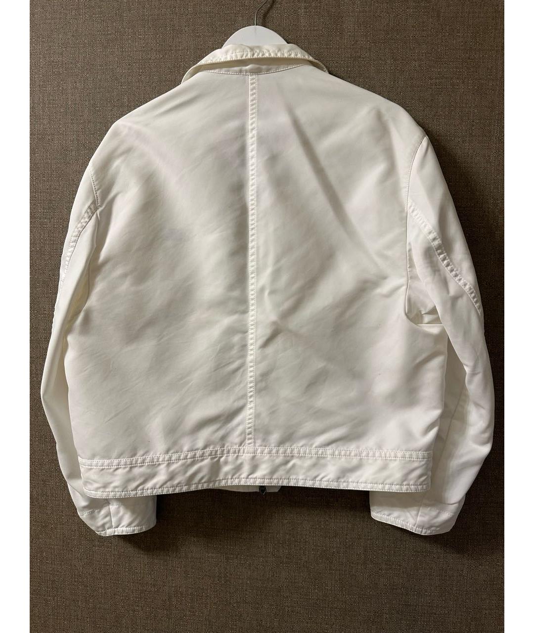 HERMES Белая полиамидовая куртка, фото 3
