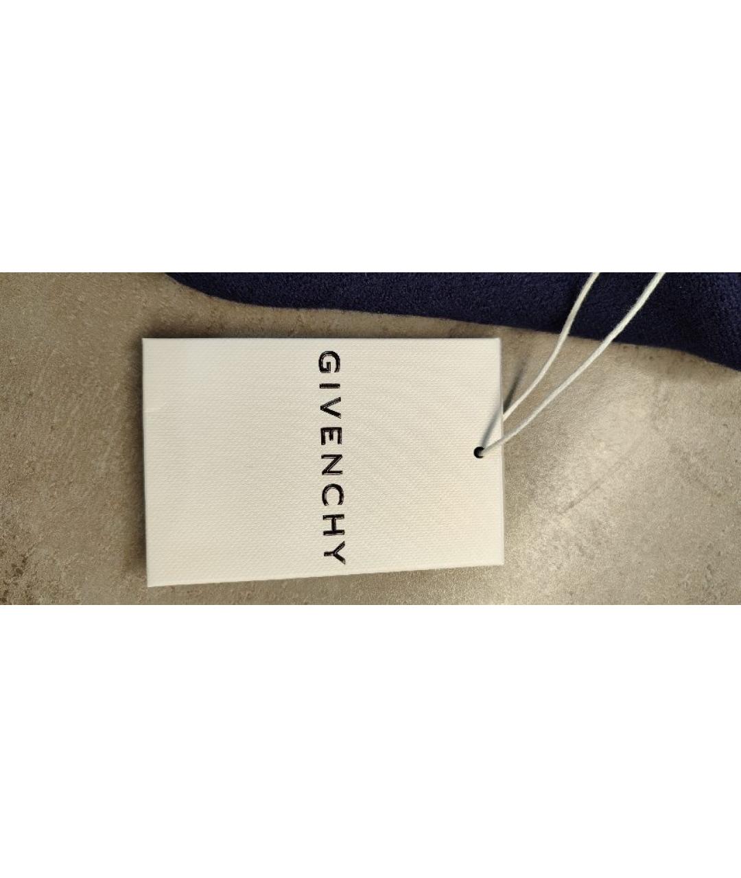 GIVENCHY Темно-синяя шерстяная куртка, фото 7