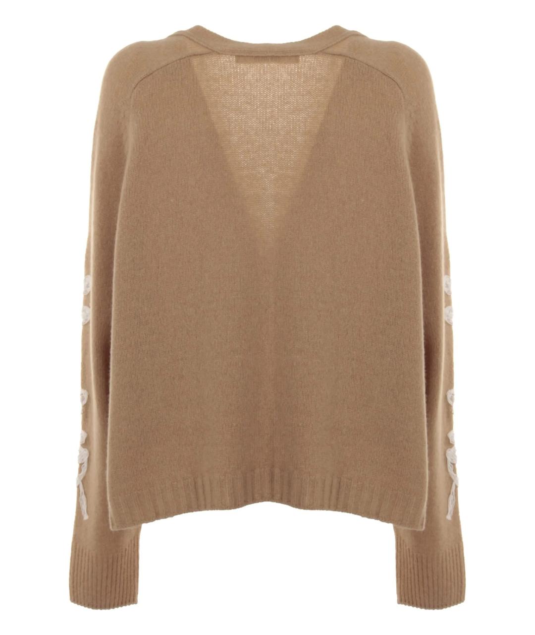 PHILOSOPHY Бежевый вискозный кардиган, фото 2