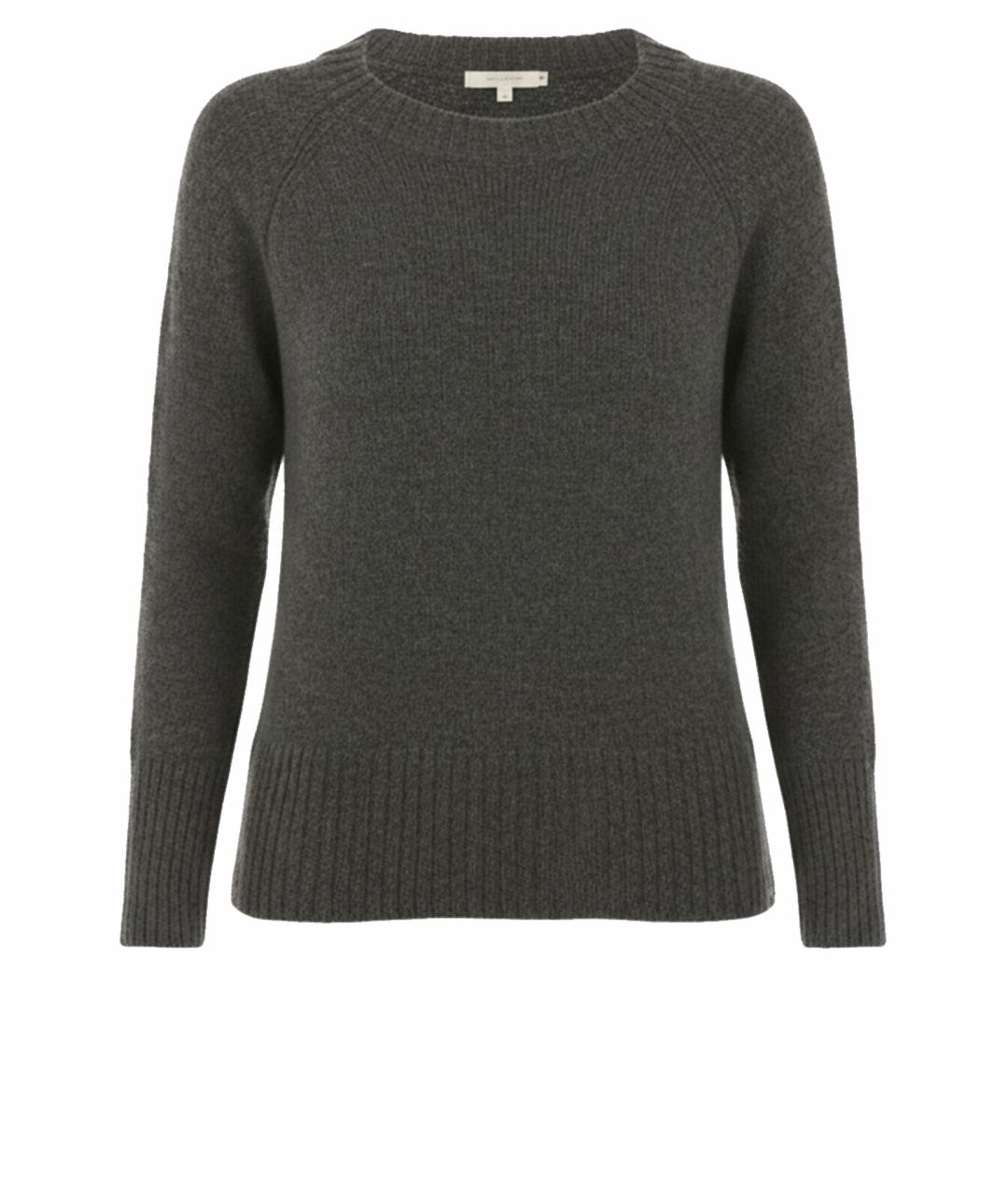 LE TRICOT PERUGIA Черный шерстяной джемпер / свитер, фото 1