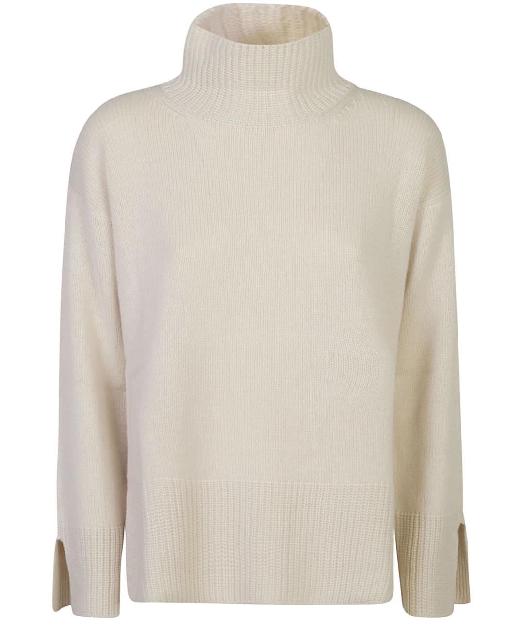 LE TRICOT PERUGIA Бежевый кашемировый джемпер / свитер, фото 1