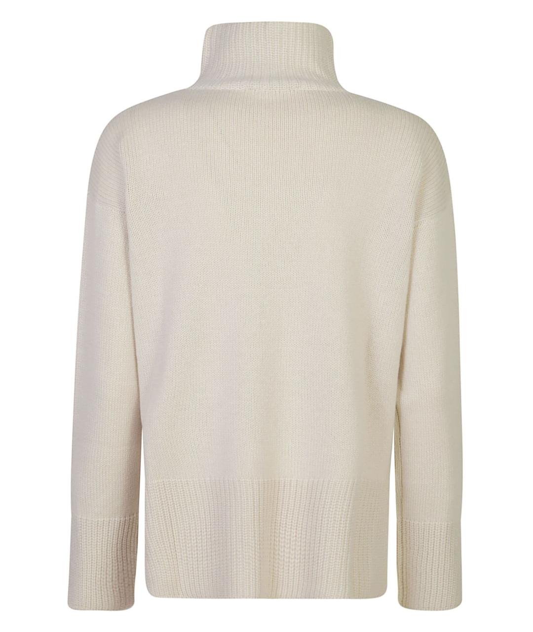 LE TRICOT PERUGIA Бежевый кашемировый джемпер / свитер, фото 2