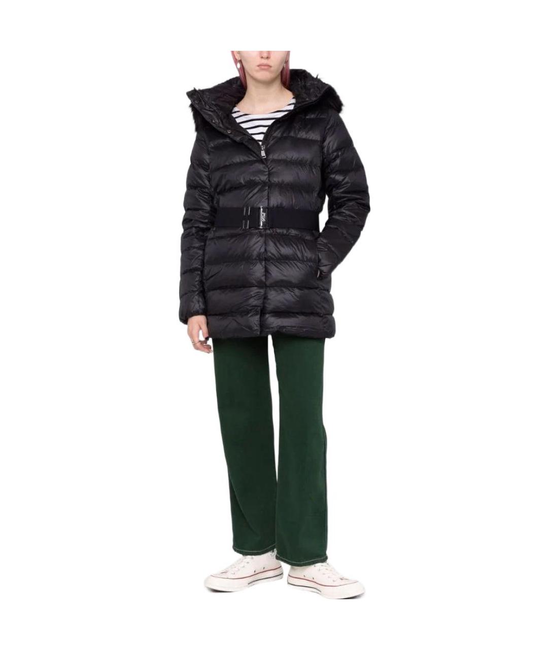 POLO RALPH LAUREN Черный пуховик, фото 2