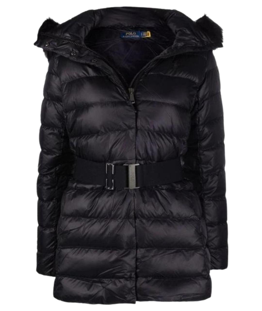 POLO RALPH LAUREN Черный пуховик, фото 1