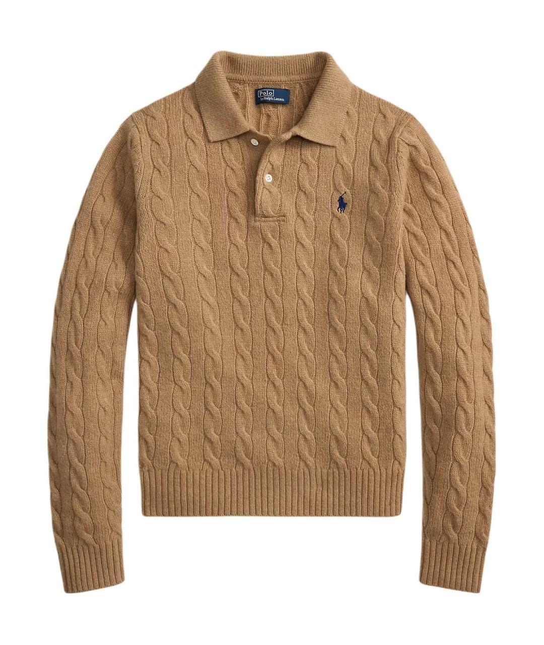 POLO RALPH LAUREN Бежевый джемпер / свитер, фото 1