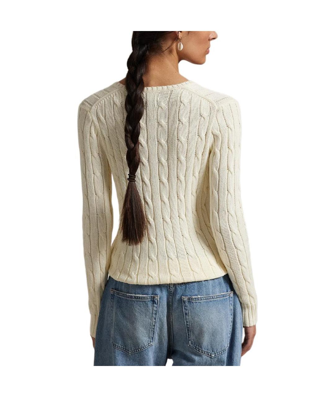 POLO RALPH LAUREN Бежевый джемпер / свитер, фото 5