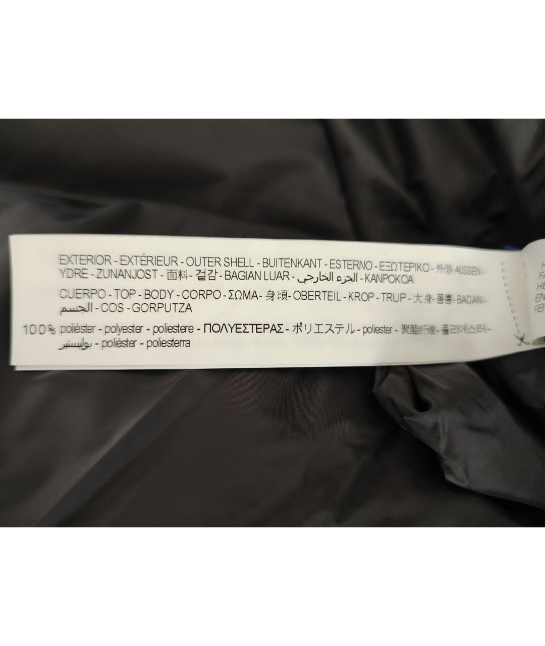 ADER ERROR Серый полиэстеровый пуховик, фото 7