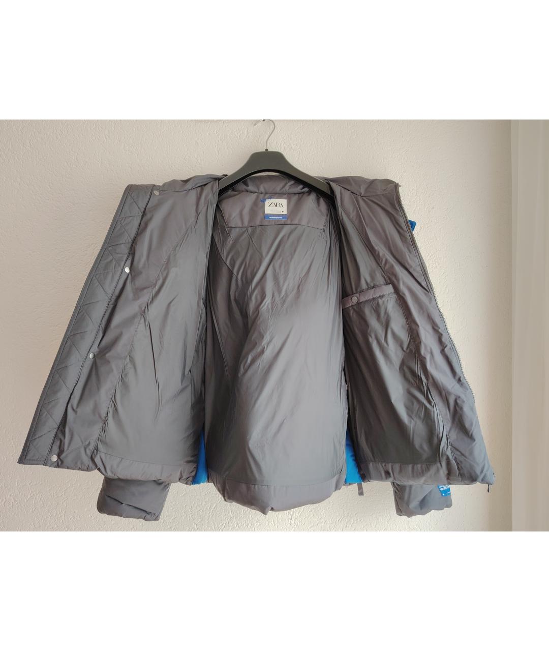 ADER ERROR Серый полиэстеровый пуховик, фото 9