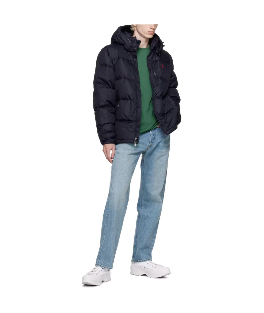 POLO RALPH LAUREN Темно-синий пуховик, фото 4
