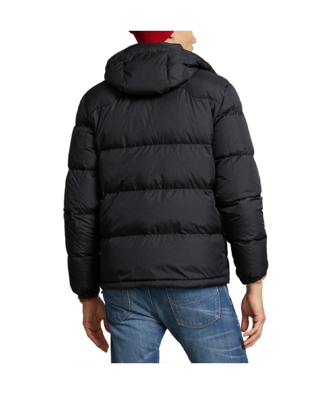 POLO RALPH LAUREN Черный пуховик, фото 3