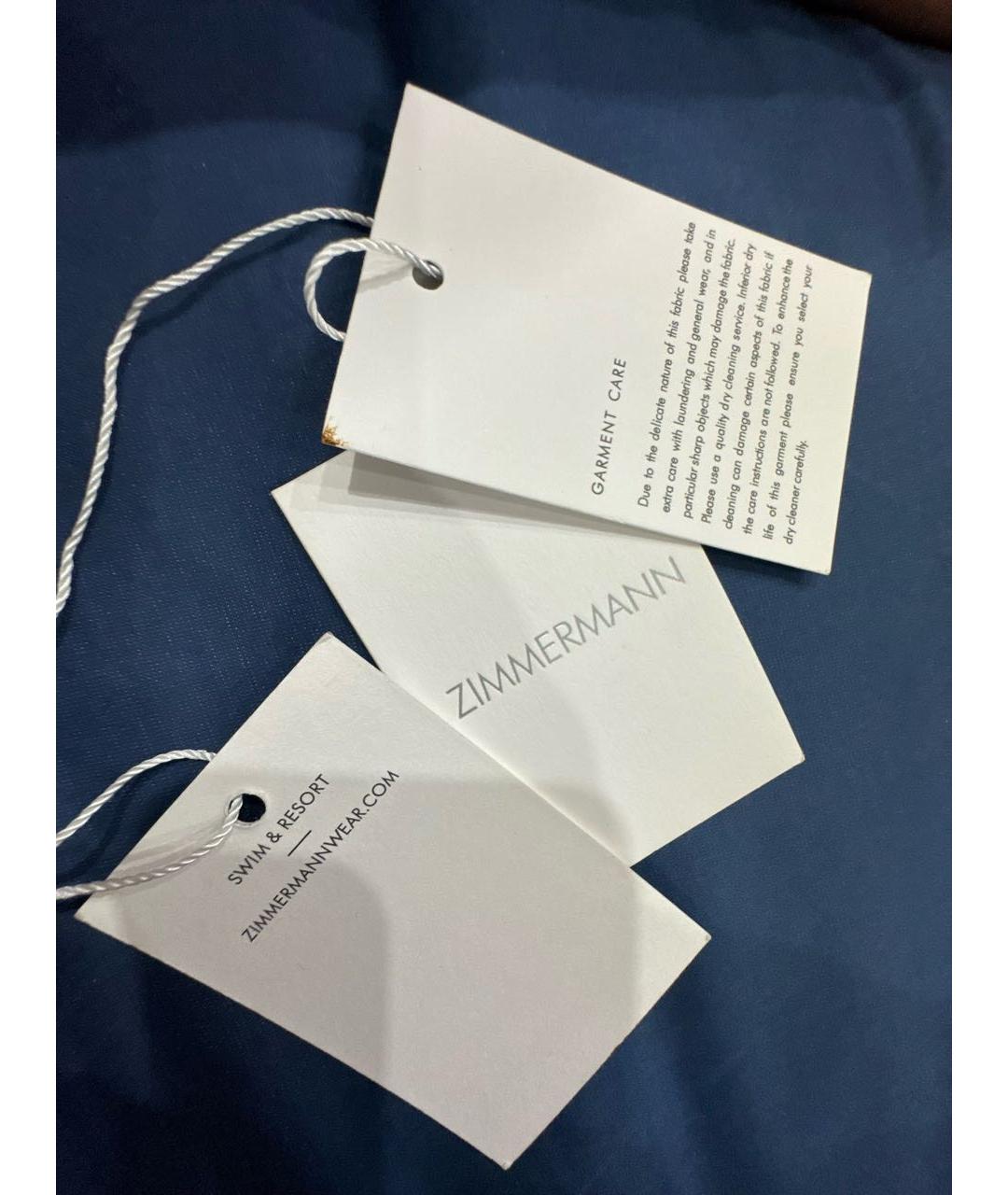 ZIMMERMANN Черная льняная блузы, фото 3