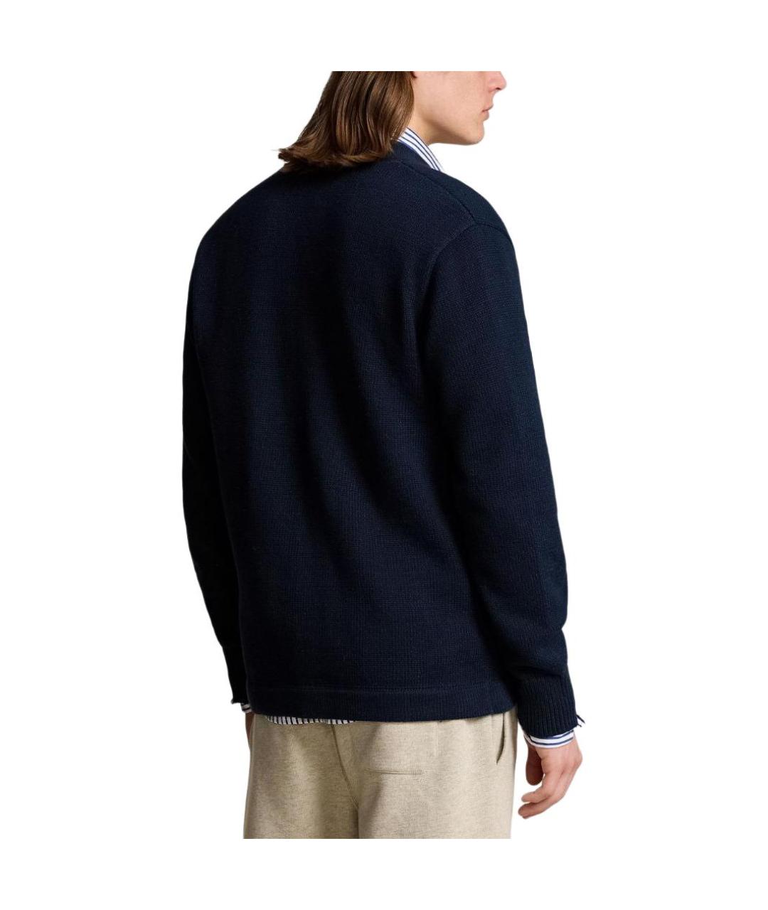 POLO RALPH LAUREN Темно-синий джемпер / свитер, фото 3