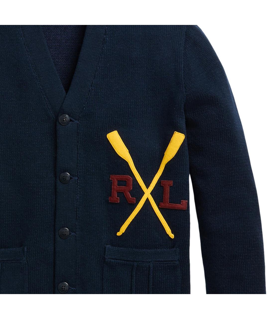 POLO RALPH LAUREN Темно-синий джемпер / свитер, фото 6