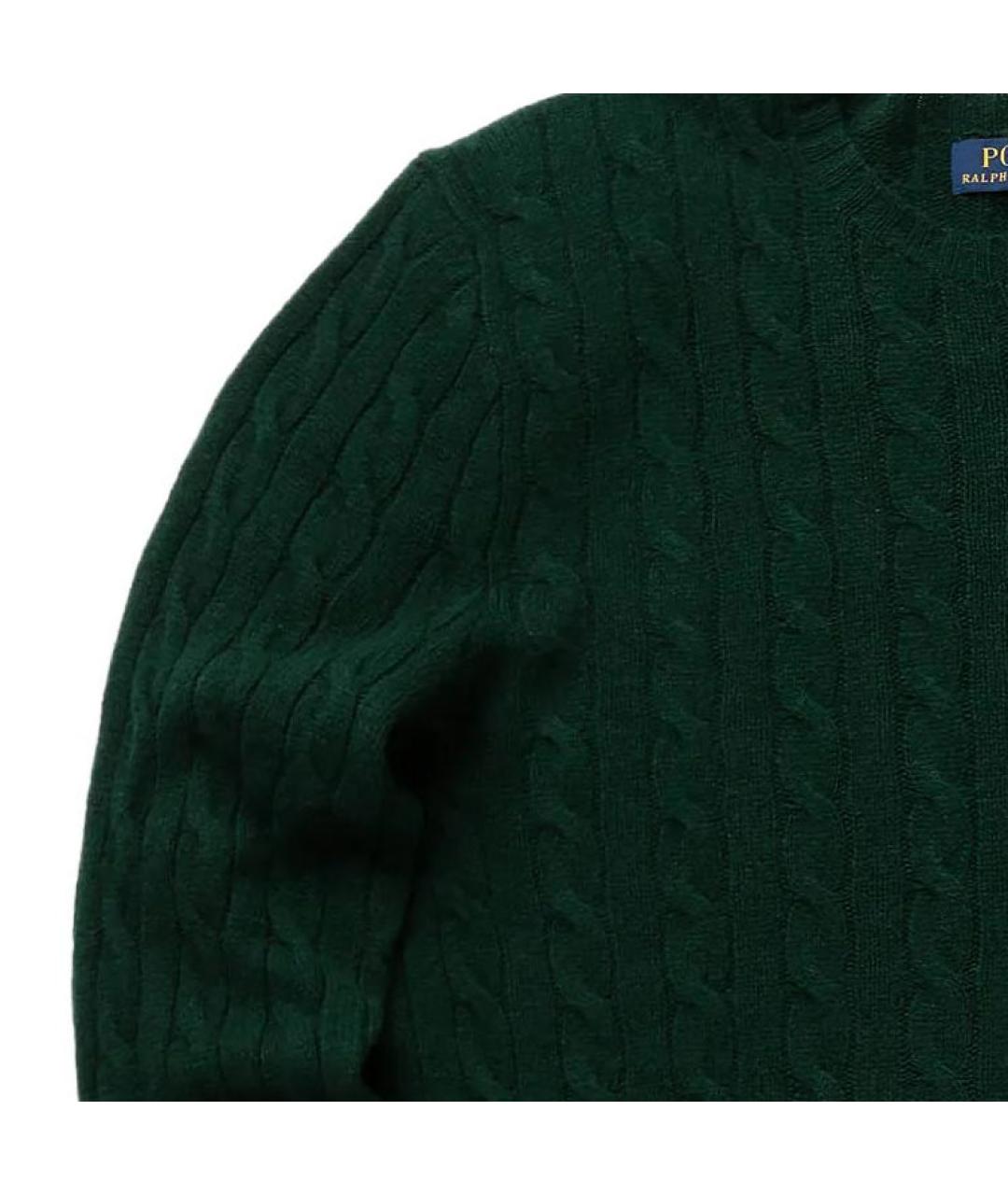 POLO RALPH LAUREN Зеленый джемпер / свитер, фото 3