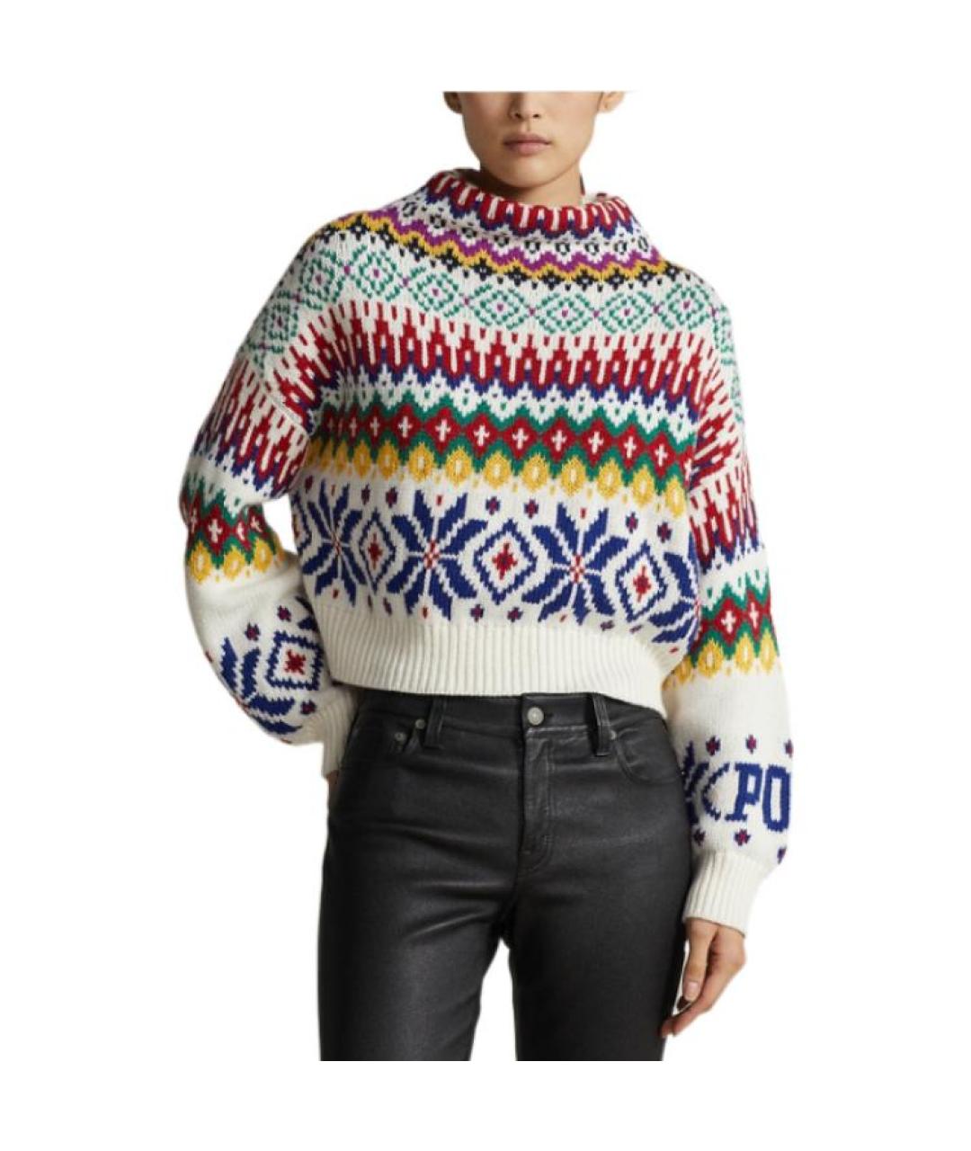 POLO RALPH LAUREN Мульти шерстяной джемпер / свитер, фото 2