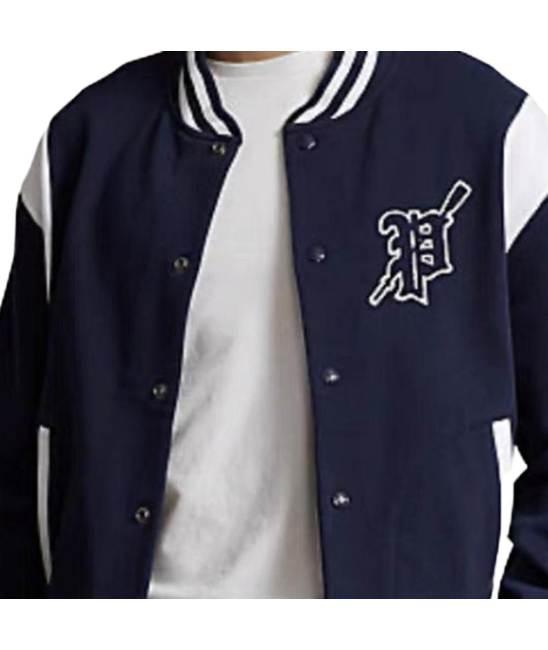 POLO RALPH LAUREN Темно-синяя хлопковая куртка, фото 5