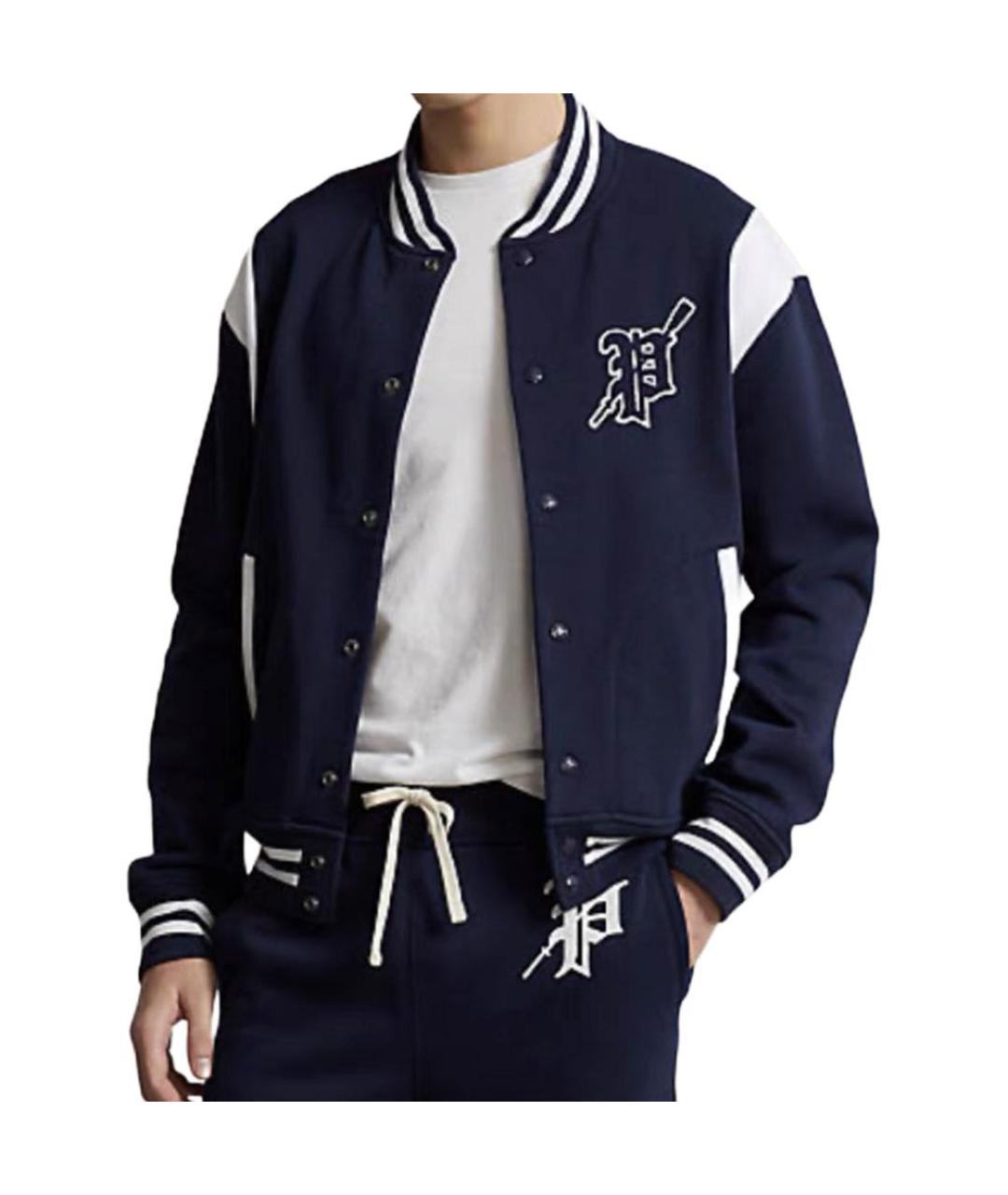 POLO RALPH LAUREN Темно-синяя хлопковая куртка, фото 3