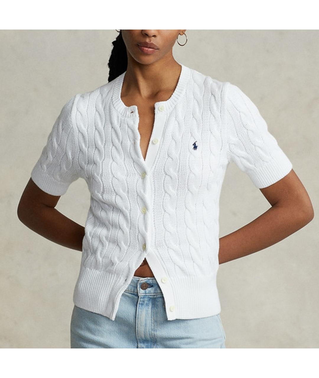 POLO RALPH LAUREN Белый джемпер / свитер, фото 3