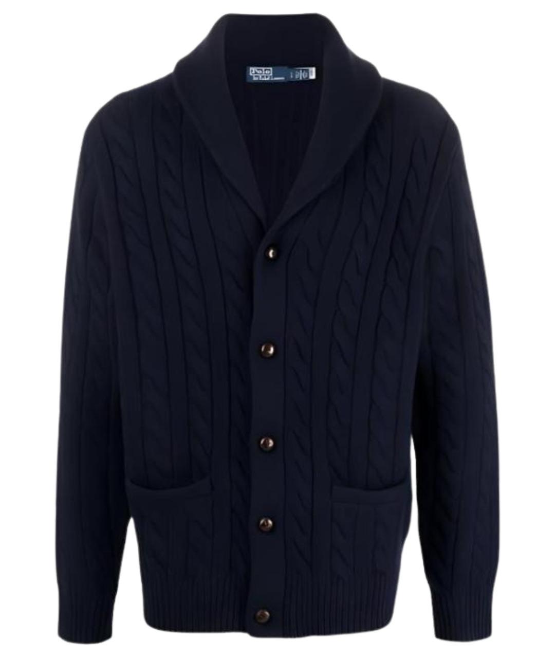 POLO RALPH LAUREN Темно-синий джемпер / свитер, фото 1