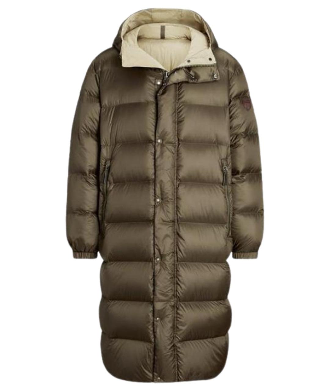 POLO RALPH LAUREN Коричневый пуховик, фото 1