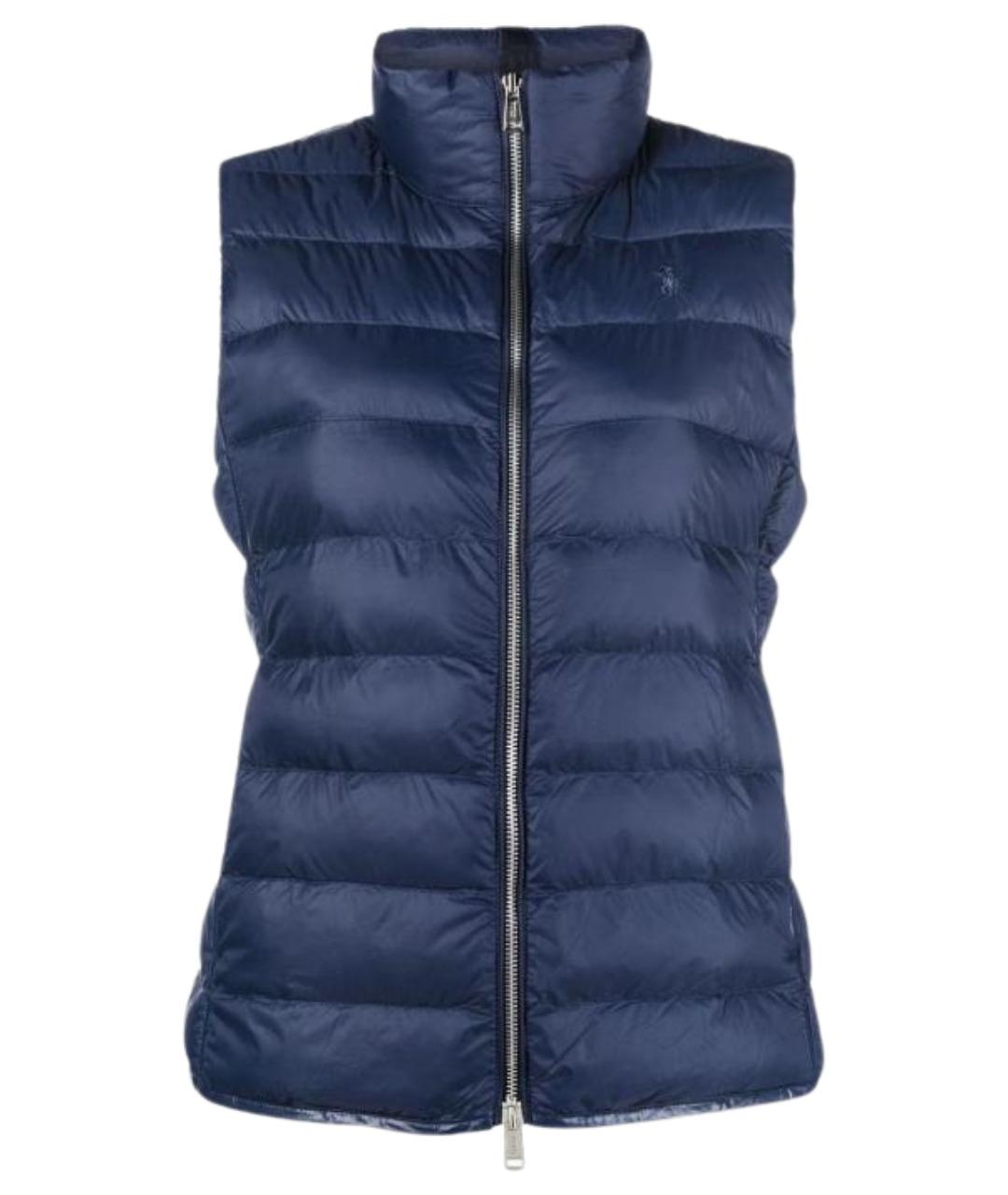 POLO RALPH LAUREN Синий полиамидовый жилет, фото 1