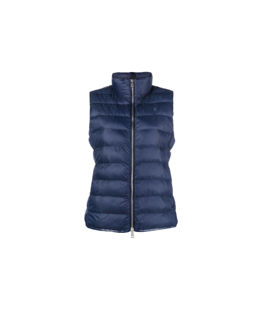 POLO RALPH LAUREN Синий полиамидовый жилет, фото 5
